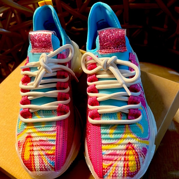 New Steve Madden JMaxima Girls Shoes Multi 4 NWB